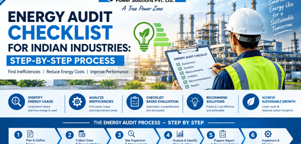 Spspl Energy Audit Checklist for Indian Industries