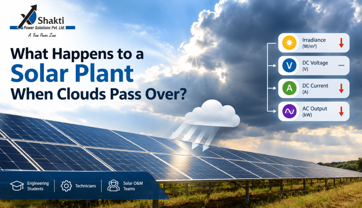 What Happens to a Solar Plant When Clouds Pass Over?